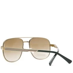 Gucci Navigator Frame Sunglasses - Gold/Gradient Brown 8 Gucci Navigator Frame Sunglasses - Gold/Gradient Brown -Fashion clothing Sneaker Politics GUCCI SPRING23 131 113700 3