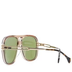 Gucci Sunglasses - Brown Crystal/Gold -Fashion clothing Sneaker Politics GUCCI SPRING23 131 113701 3