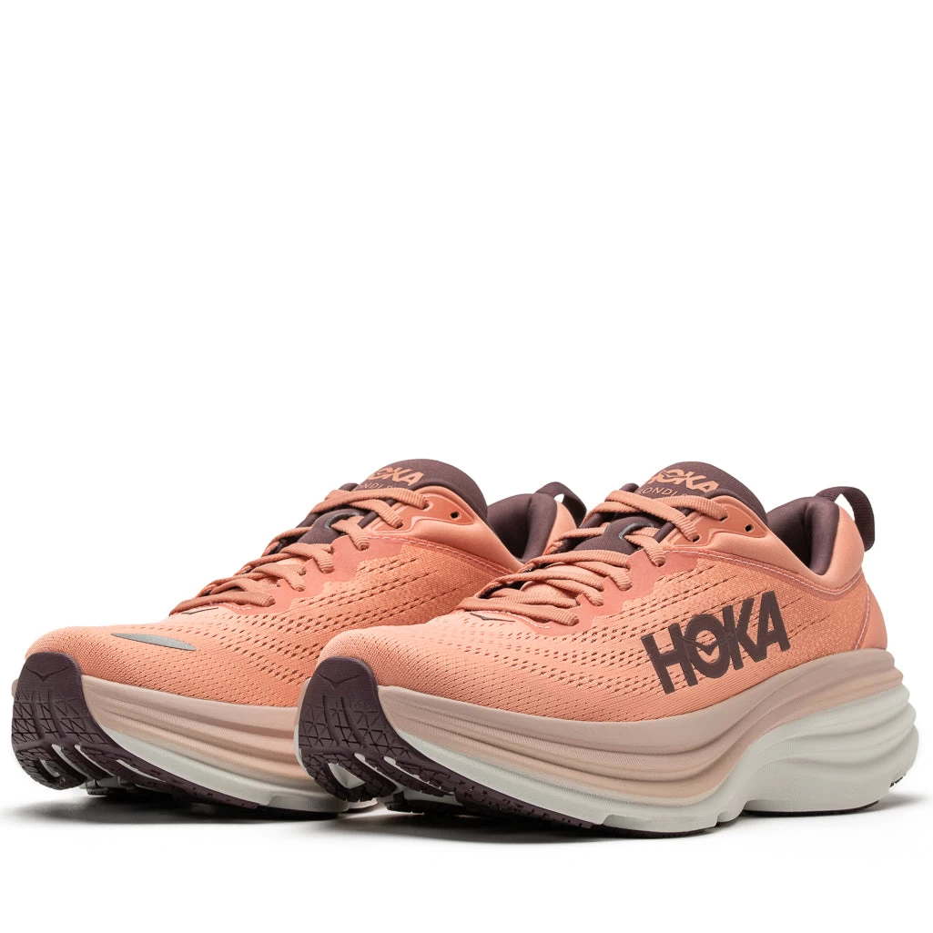 Hoka Bondi 8 - Earthenware/Pink Clay 5 Hoka Bondi 8 - Earthenware/Pink Clay - Image 3