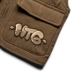 Kids Honor The Gift Nylon Bubble Vest - Light Brown 7 Kids Honor The Gift Nylon Bubble Vest - Light Brown -Fashion clothing Sneaker Politics HTG KIDS SEPTEMBER 131 113419 2