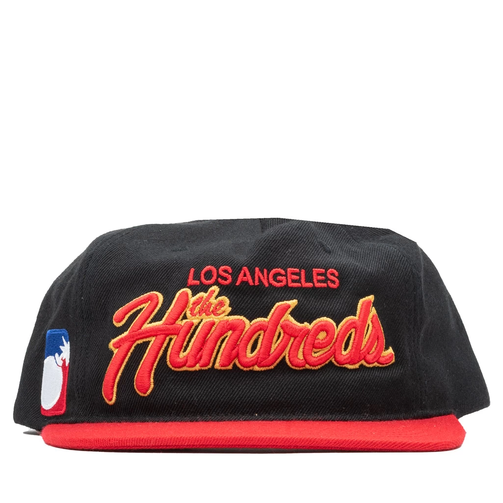 The Hundreds Team Two Snapback - Black/Red (OLD) 3 The Hundreds Team Two Snapback - Black/Red (OLD)