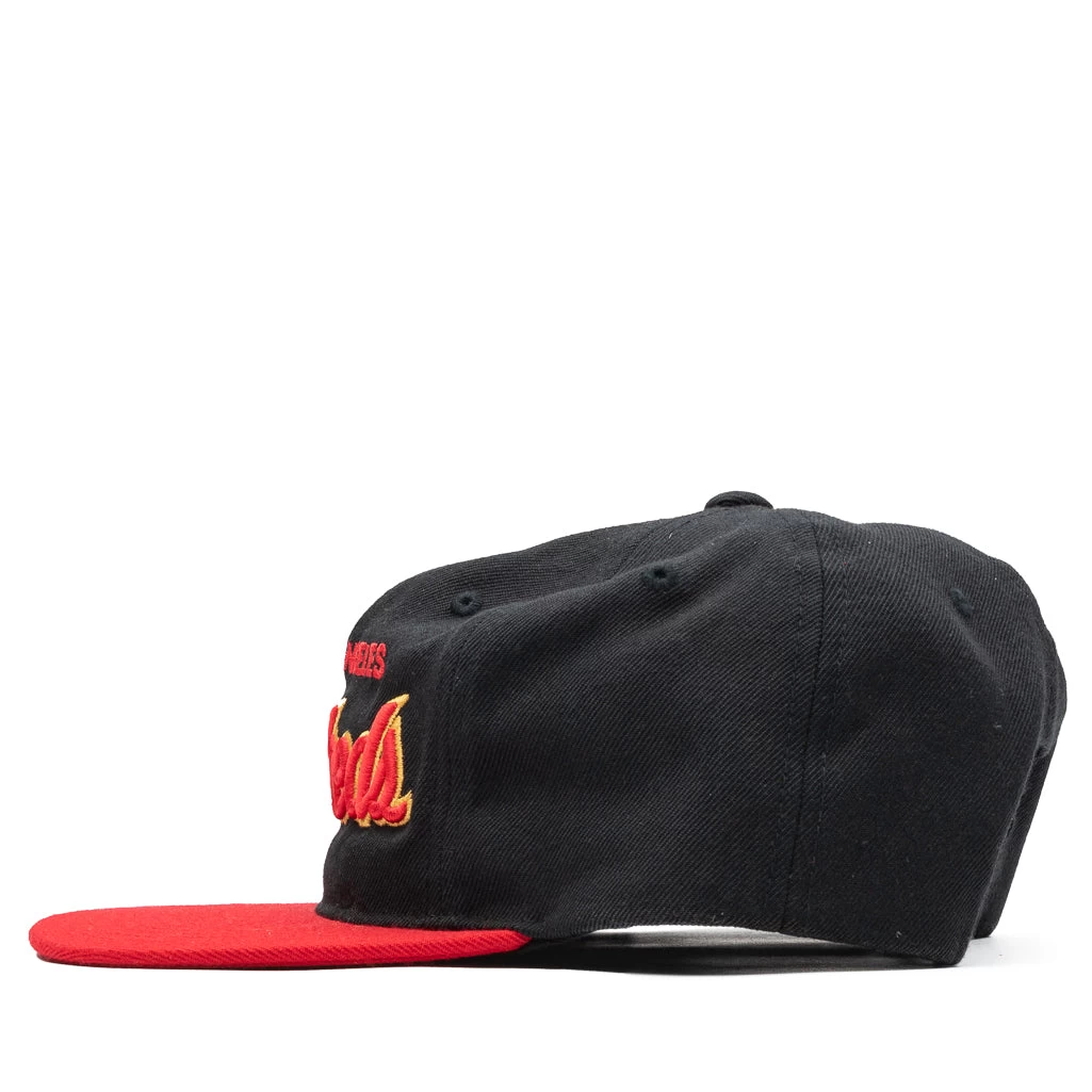 The Hundreds Team Two Snapback - Black/Red (OLD) 6 The Hundreds Team Two Snapback - Black/Red (OLD) - Image 4