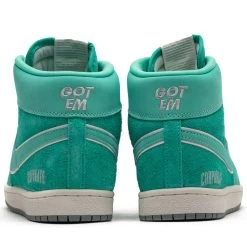 Corporate X Jordan Air Ship - Light Menta/Metallic Silver -Fashion clothing Sneaker Politics JORDAN SEPTEMBER23 FJ2384 301 5