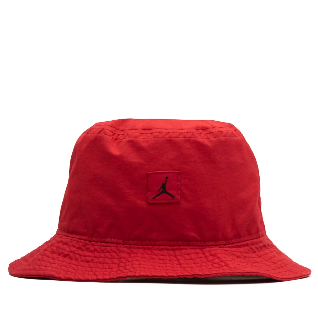 Jordan Jumpman Washed Bucket Hat - Gym Red/Black 2 Jordan Jumpman Washed Bucket Hat - Gym Red/Black