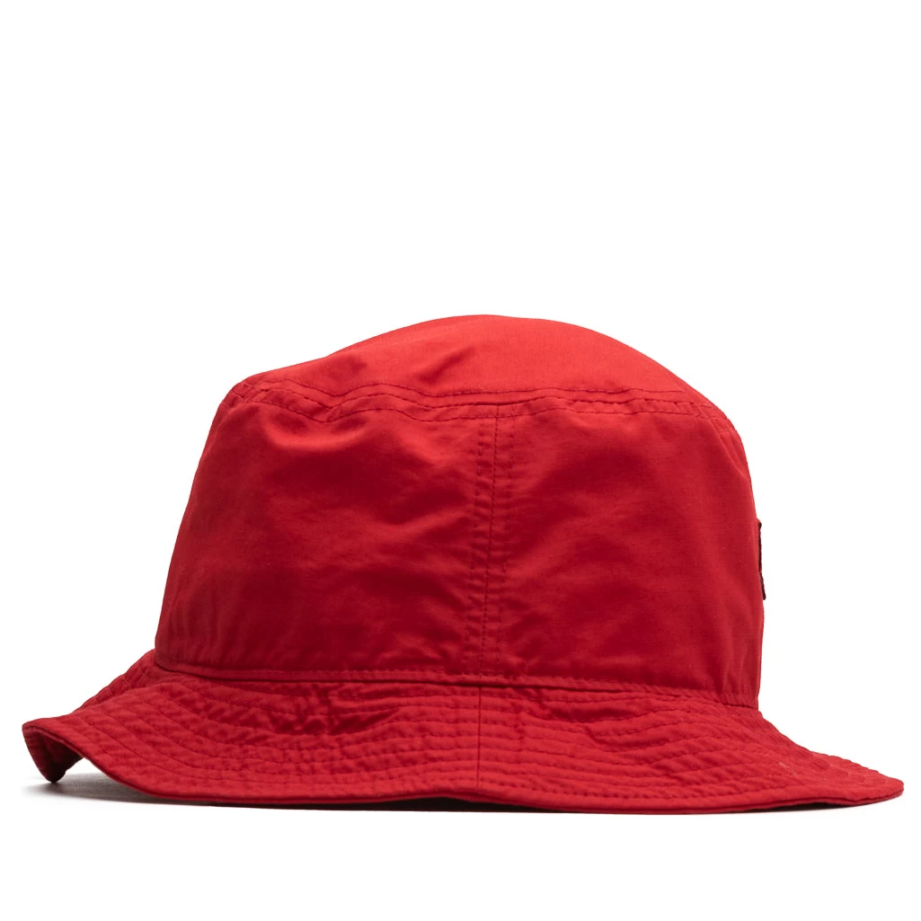 Jordan Jumpman Washed Bucket Hat - Gym Red/Black 3 Jordan Jumpman Washed Bucket Hat - Gym Red/Black - Image 2