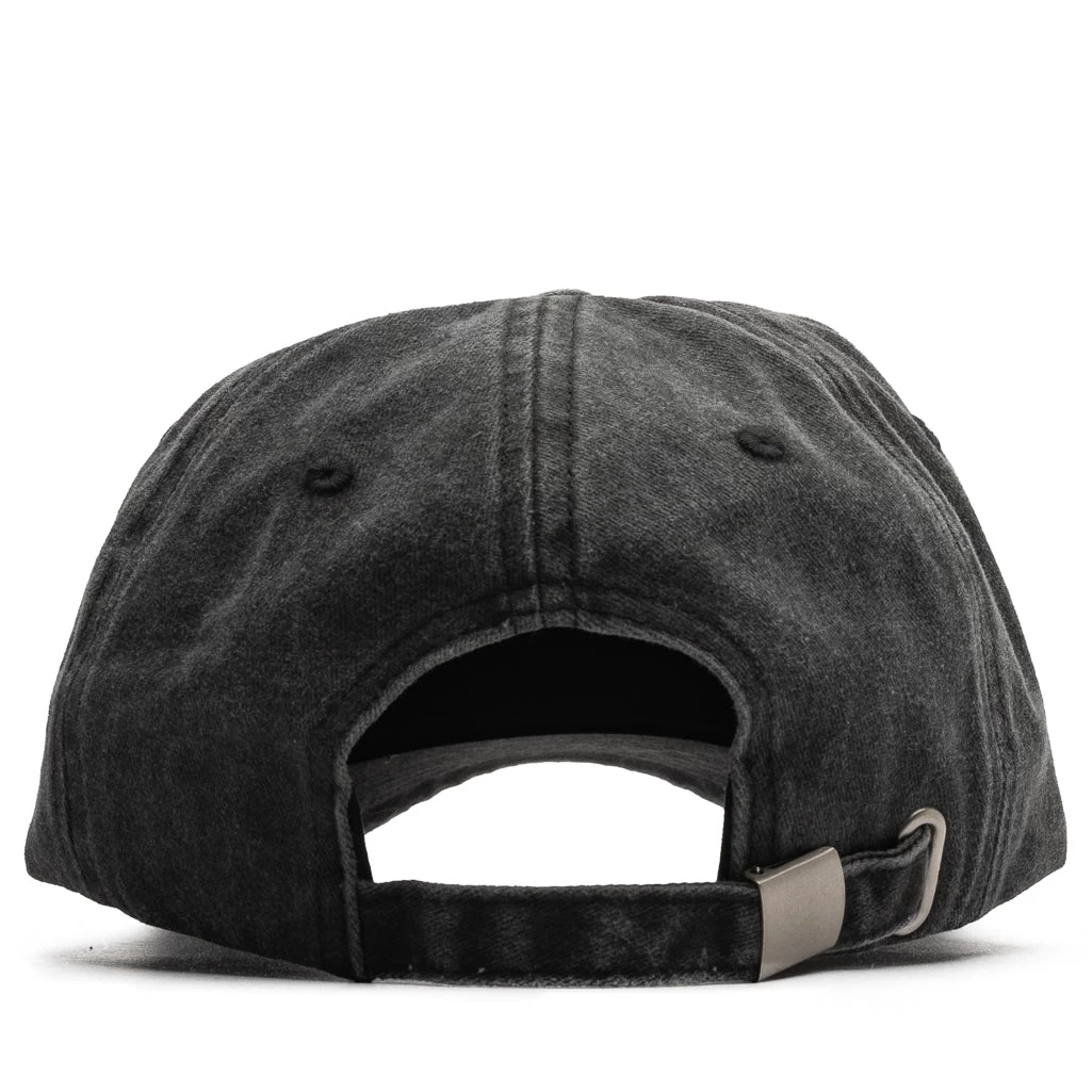 Jungles Heart Face Cap - Washed Black 5 Jungles Heart Face Cap - Washed Black - Image 3