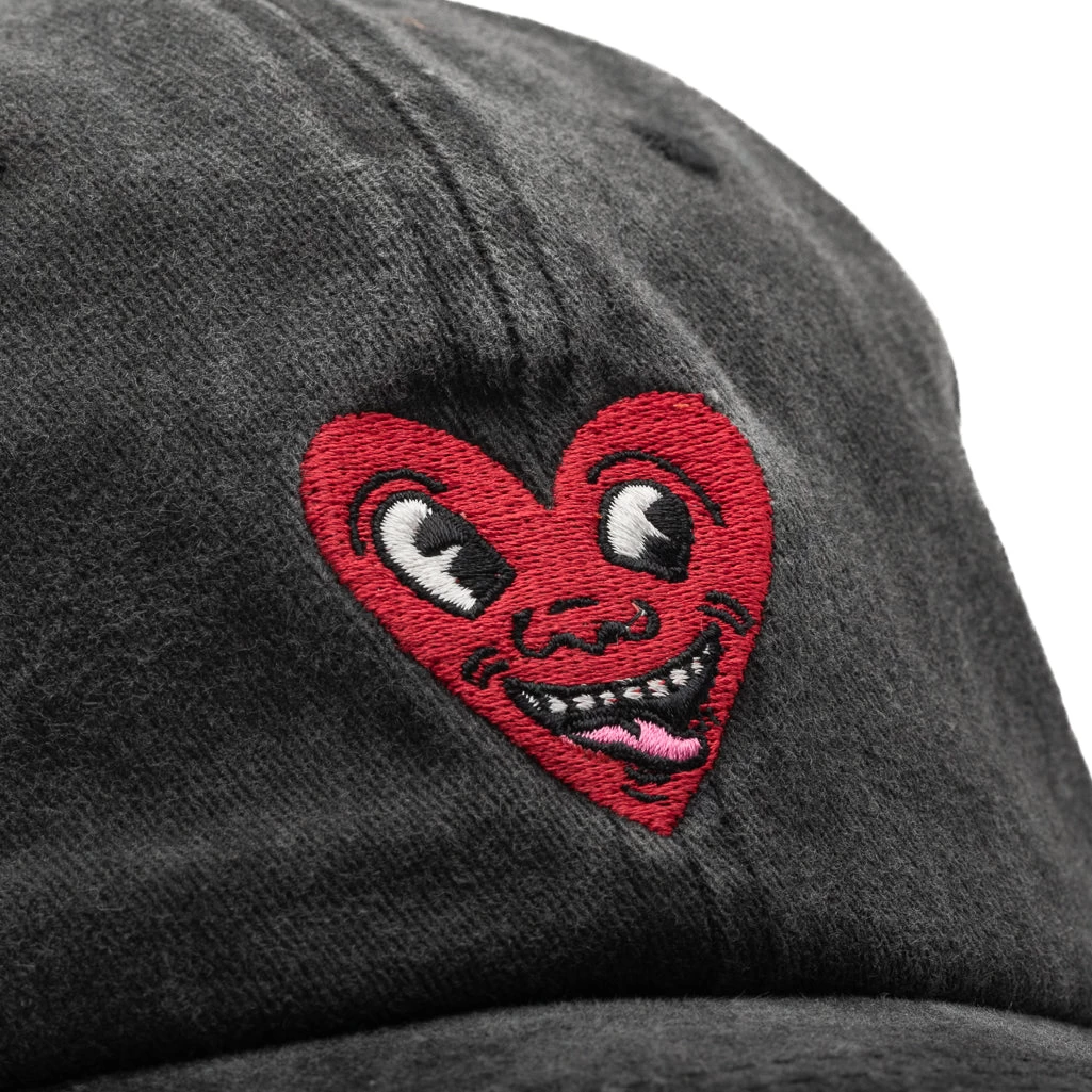 Jungles Heart Face Cap - Washed Black 8 Jungles Heart Face Cap - Washed Black - Image 6