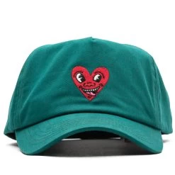 Jungles Heart Face Cap - Green