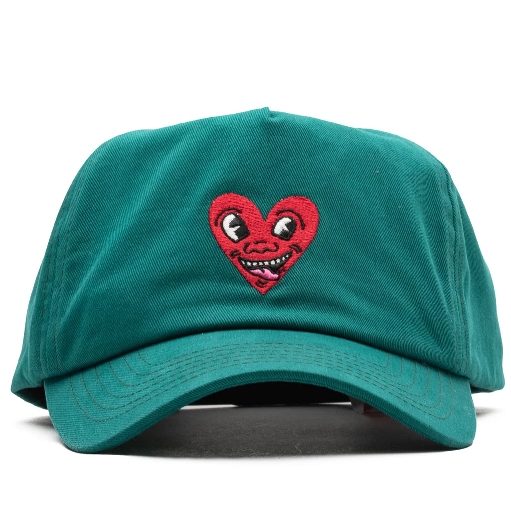 Jungles Heart Face Cap - Green 3 Jungles Heart Face Cap - Green
