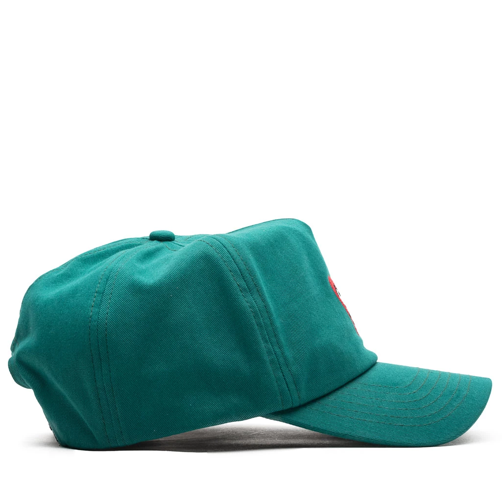 Jungles Heart Face Cap - Green 4 Jungles Heart Face Cap - Green - Image 2