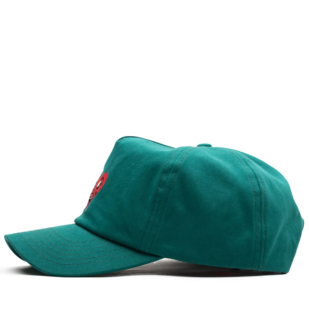 Jungles Heart Face Cap - Green 6 Jungles Heart Face Cap - Green - Image 4