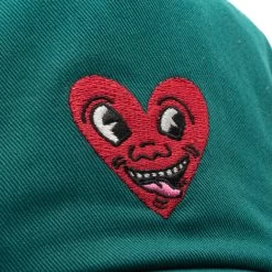 Jungles Heart Face Cap - Green 13 Jungles Heart Face Cap - Green -Fashion clothing Sneaker Politics Jungles HeartFaceGreen 131 112670 WB 6