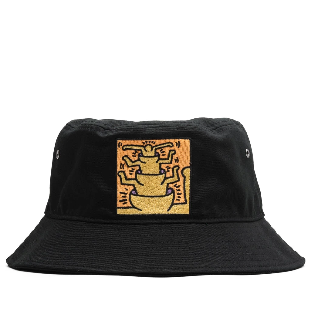 Jungles Learning Bucket Hat - Black 3 Jungles Learning Bucket Hat - Black