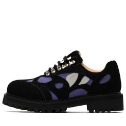 KidSuper Low Top Boots With Swirls - Black