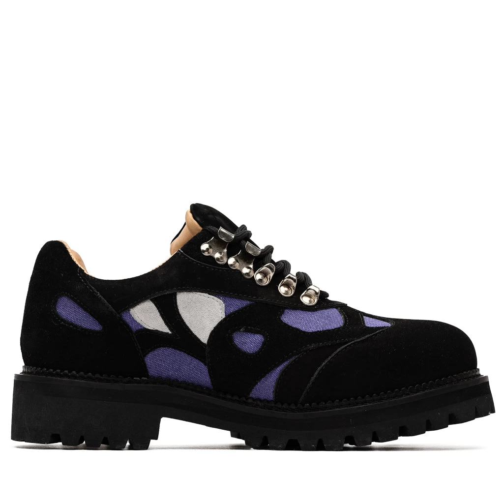 KidSuper Low Top Boots With Swirls - Black 4 KidSuper Low Top Boots With Swirls - Black - Image 2