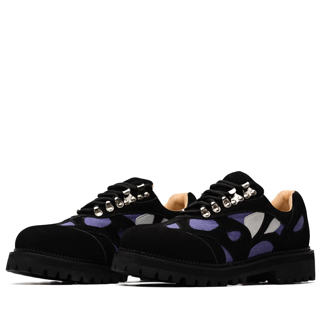 KidSuper Low Top Boots With Swirls - Black 5 KidSuper Low Top Boots With Swirls - Black - Image 3