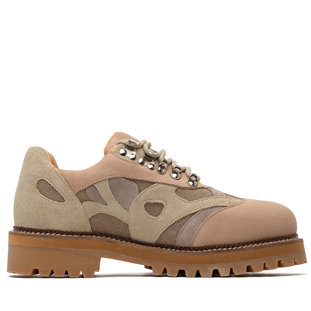 KidSuper Low Top Boots With Swirls - Tan 4 KidSuper Low Top Boots With Swirls - Tan - Image 2