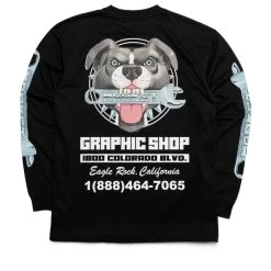 Market Junkyard Dog L/S Tee - Black -Fashion clothing Sneaker Politics MARKET SPRING23 131 111660 3