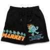 Market Keep Going Sweatshorts - Black -Fashion clothing Sneaker Politics MARKET SPRING23 131 111662 1 2