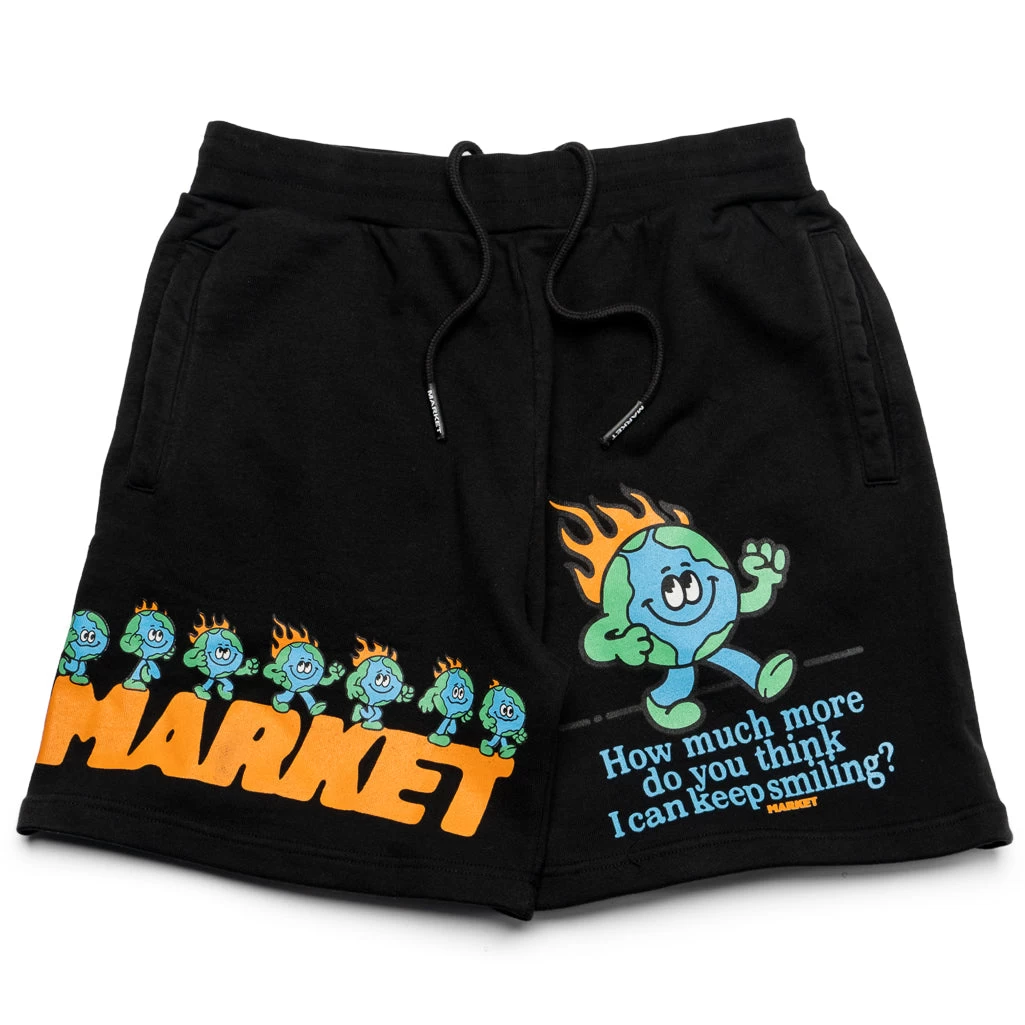 Market Keep Going Sweatshorts - Black 3 Market Keep Going Sweatshorts - Black