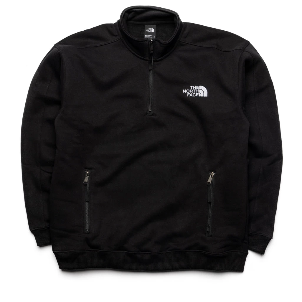 The North Face Heavyweight 1/4 Zip - Black/Baltoro 3 The North Face Heavyweight 1/4 Zip - Black/Baltoro