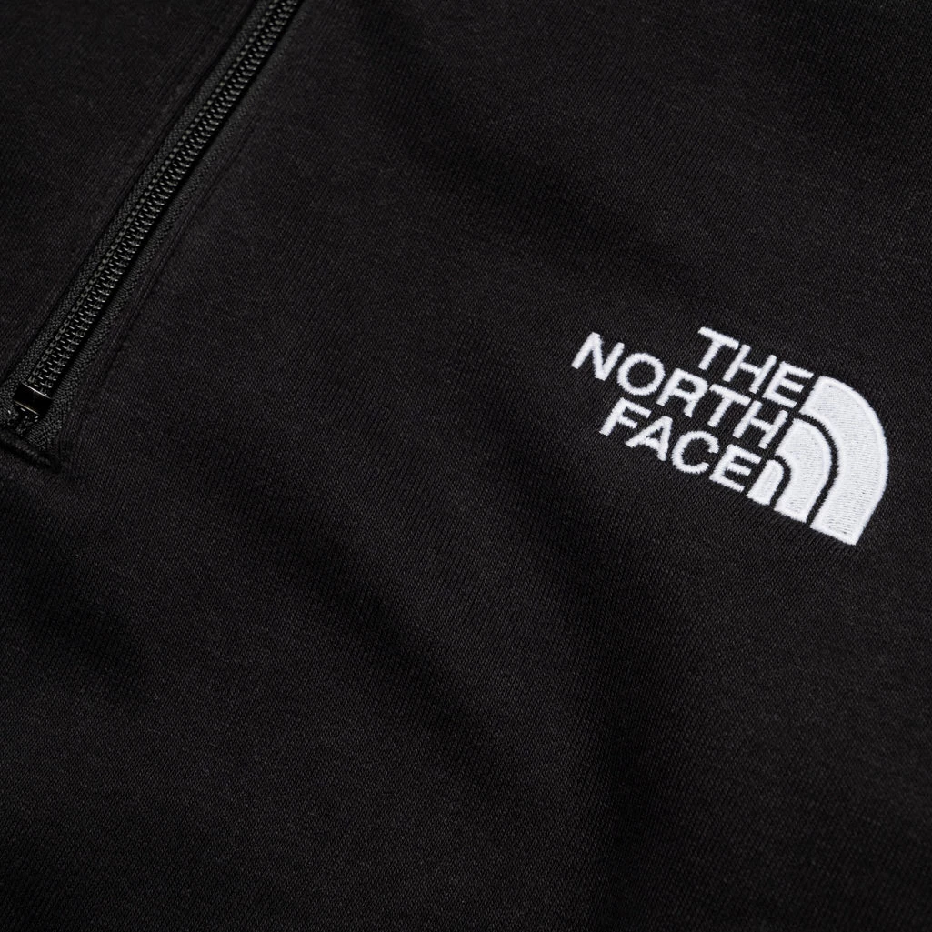 The North Face Heavyweight 1/4 Zip - Black/Baltoro 5 The North Face Heavyweight 1/4 Zip - Black/Baltoro - Image 3