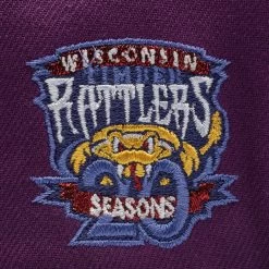 New Era X Politics Wisconsin Timber Rattlers 59FIFTY Fitted Hat - Magenta/Glacier 17 New Era X Politics Wisconsin Timber Rattlers 59FIFTY Fitted Hat - Magenta/Glacier -Fashion clothing Sneaker Politics NewEra BirkieHat 131 113844 WB 3