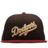 New Era X Politics Los Angeles Dodgers 59FIFTY Fitted Hat - Wood/Merlot 2 New Era X Politics Los Angeles Dodgers 59FIFTY Fitted Hat - Wood/Merlot -Fashion clothing Sneaker Politics NewEra DodgersChiefrHat 131 114608 WB 1