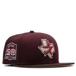 New Era X Politics Houston Astros 59FIFTY Fitted Hat - Beet/Cocoa 15 New Era X Politics Houston Astros 59FIFTY Fitted Hat - Beet/Cocoa -Fashion clothing Sneaker Politics NewEra MoCityMoshBurg 131 113846 WB 8
