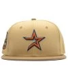 New Era X Politics Houston Astros 59FIFTY Fitted Hat - Butterscotch/Sand