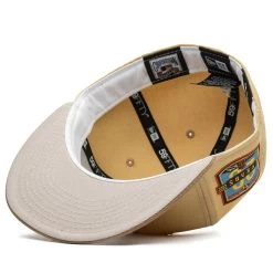 New Era X Politics Houston Astros 59FIFTY Fitted Hat - Butterscotch/Sand -Fashion clothing Sneaker Politics NewEra MoCityMoshTan 131 113848 WB 7