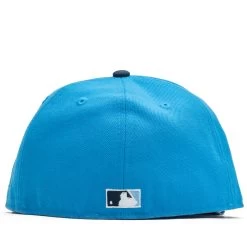 New Era X Politics Seattle Mariners 59FIFTY Fitted Hat - Ice Blue/Navy -Fashion clothing Sneaker Politics NewEra SubZero 131 113003 WB 3