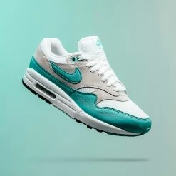Nike Air Max 1 SC - Neutral Grey/Clear Jade -Fashion clothing Sneaker Politics Nike AirMax1NeutralGrey Teal IG 1