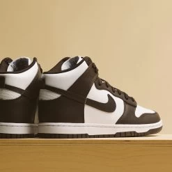 Nike Dunk High Retro - White/Velvet Brown -Fashion clothing Sneaker Politics Nike DunkHiVelvetBrwn Web 2 1