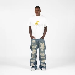 Flaneur La Fleur Tee - White -Fashion clothing Sneaker Politics ONBODY 131 114159 131 114155 1 00add8dc 833a 42b7 a76b 0b64884679a3