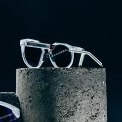 Oakley HSTN Metal - Matte Clear/Prizm Violet -Fashion clothing Sneaker Politics Oakley Spring23 MetalFrame IG 2