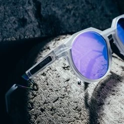 Oakley HSTN Metal - Matte Clear/Prizm Violet -Fashion clothing Sneaker Politics Oakley Spring23 MetalFrame IG 6