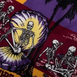 Pleasures Beach Short - Burgundy -Fashion clothing Sneaker Politics PLEASURES CUTANDSEW SUMMER23 131 112377 2