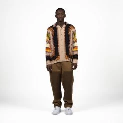 Pleasures Supper Button Down - Black -Fashion clothing Sneaker Politics PLEASURES ONBODY 131 113248 1