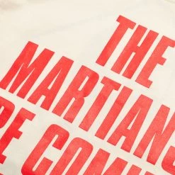 Pleasures Martians Tee - Natural -Fashion clothing Sneaker Politics PLEASURES SEPTEMBER23 131 113709 2