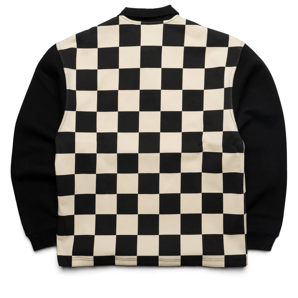 Pleasures Racer Polo - Black 4 Pleasures Racer Polo - Black - Image 2