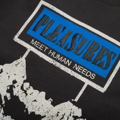 Pleasures Human Needs Heavyweight Tee - Grey 7 Pleasures Human Needs Heavyweight Tee - Grey -Fashion clothing Sneaker Politics PLEASURES SEPTEMBER23 C S 131 113251 2