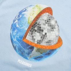 Pleasures Dance Tee - Powder Blue -Fashion clothing Sneaker Politics PLEASURES SUMMER23 131 112529 2