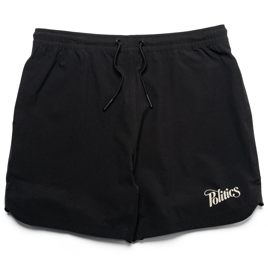 Politics Every Days Stride Short - Black 3 Politics Every Days Stride Short - Black