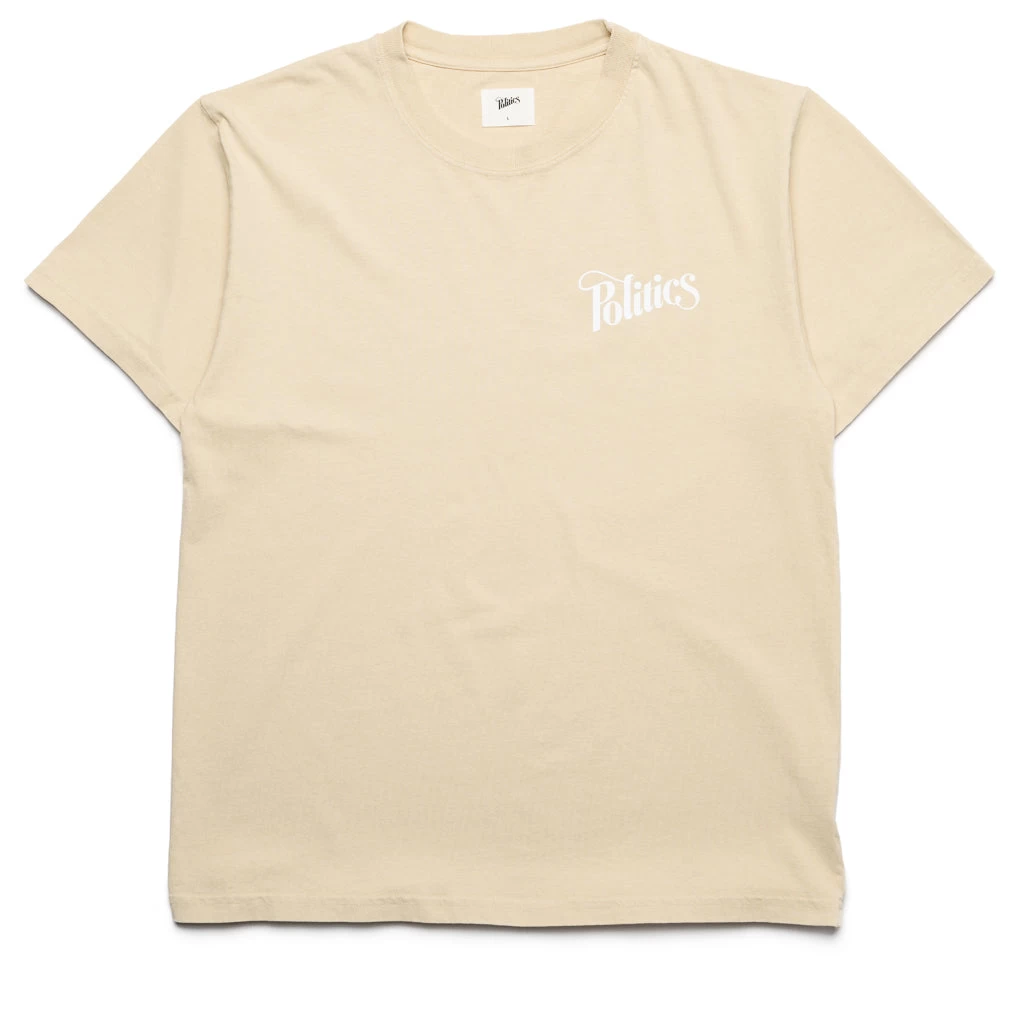 Politics Every Days Tee - Gravel 3 Politics Every Days Tee - Gravel