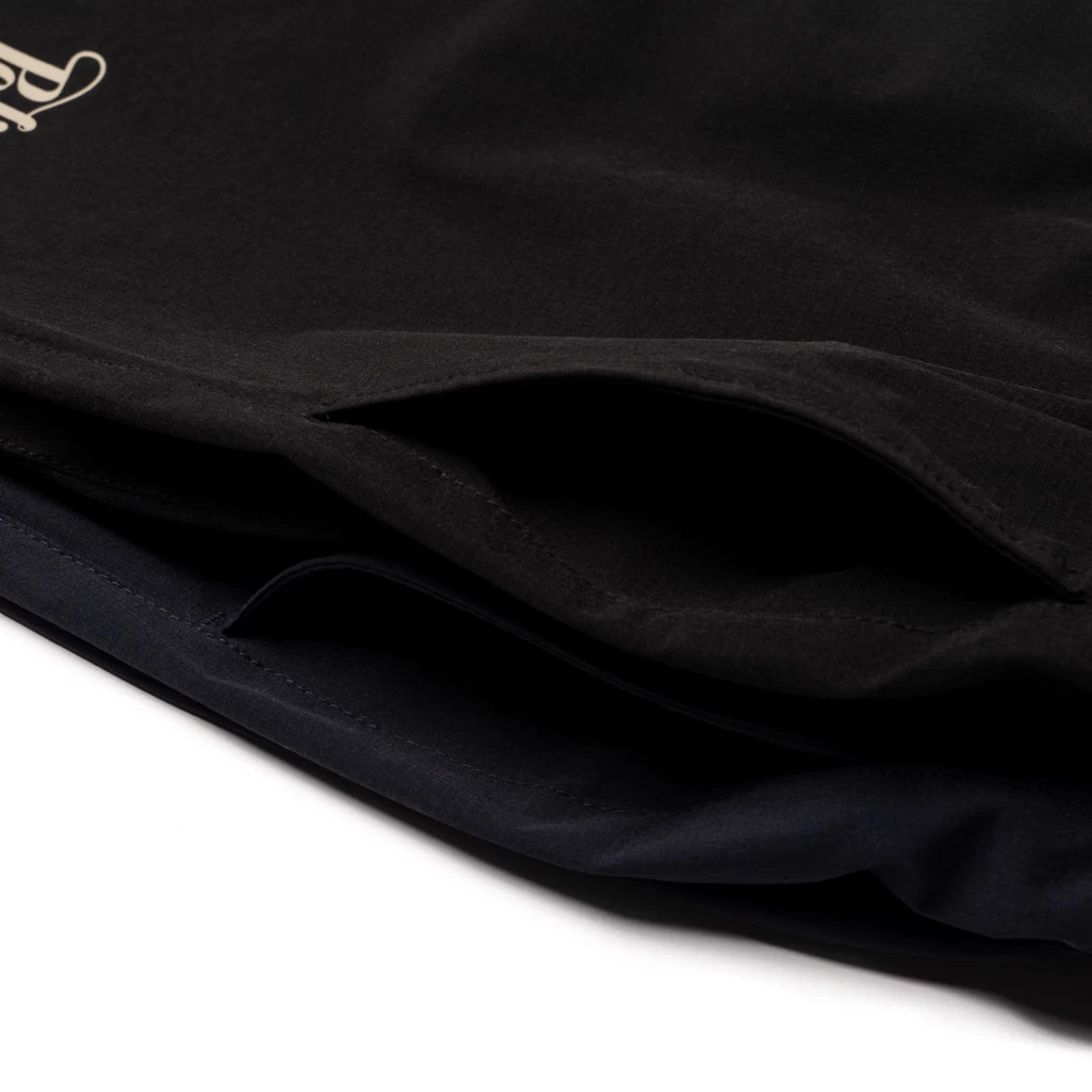 Politics Every Days Stride Short - Black 5 Politics Every Days Stride Short - Black - Image 3