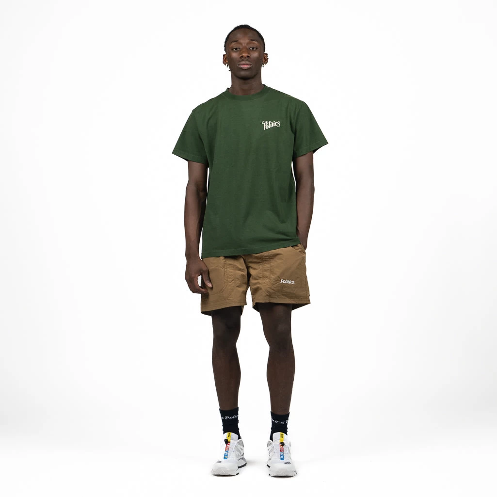 Politics Sterling Short - Solid Brown 6 Politics Sterling Short - Solid Brown - Image 4