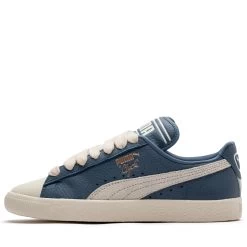 Puma X Rhuigi Clyde - Pristine/Inky Blue