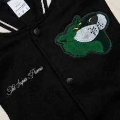 Puma 'The Mascot' T7 College Jacket - Black -Fashion clothing Sneaker Politics PUMA SPRING23 131 114046 2