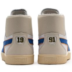 Rhuigi X Puma Clyde Mid BBall - White/Blue -Fashion clothing Sneaker Politics PUMA SUMMER23 131 114095 5 ea731b5b 1204 479f 9420 9ea2a484e0e5
